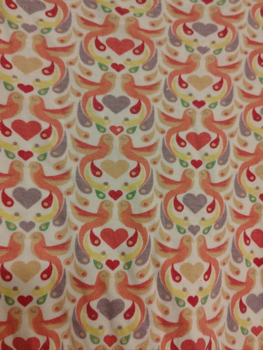 Magnetic Me footie sleeper pink birds & hearts size 6-9 months